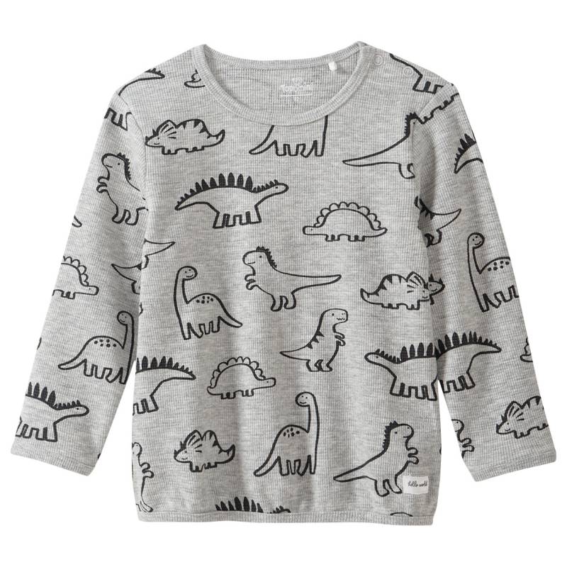 Baby Langarmshirt mit Waffelstruktur von Topomini