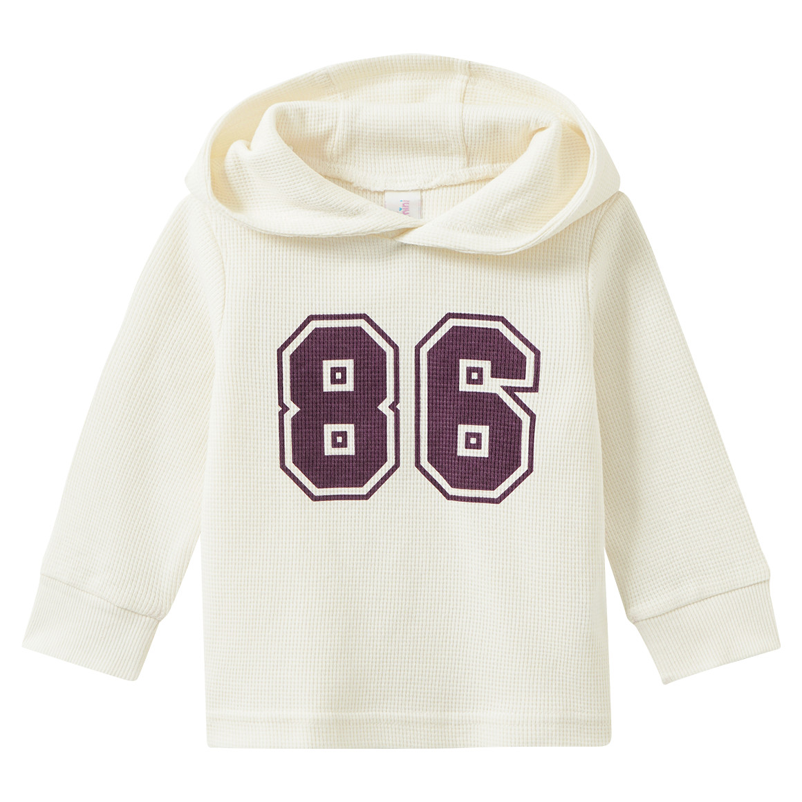 Baby Langarmshirt mit Waffelstruktur Baby Langarmshirt mit Waffelstruktur von Topomini