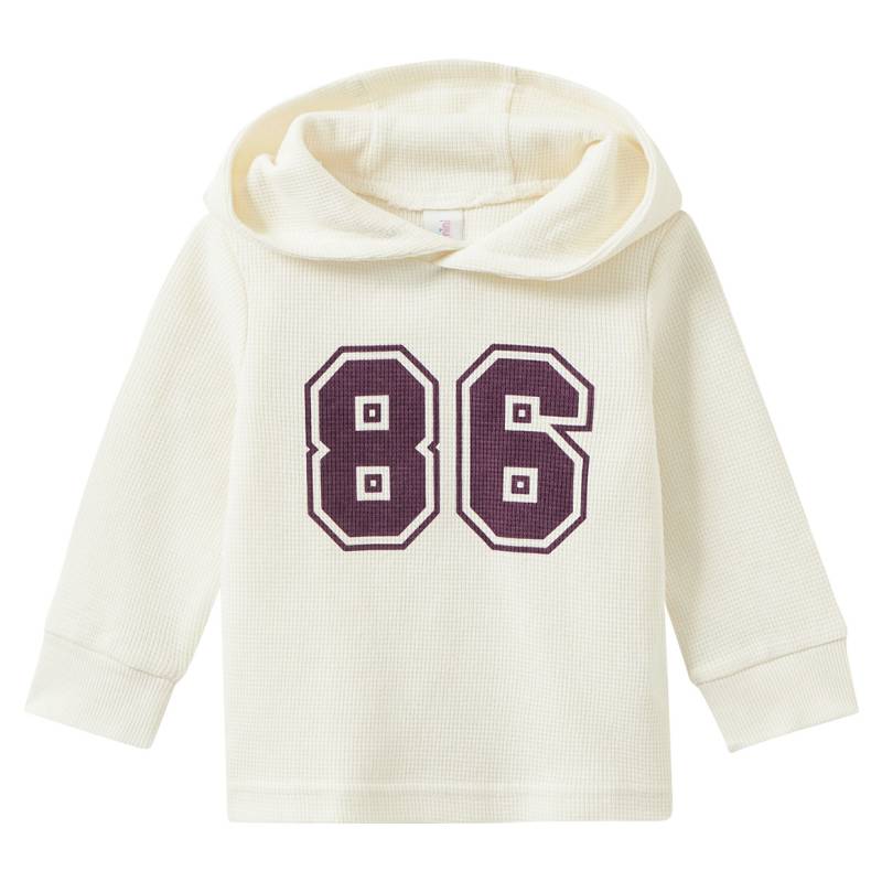 Baby Langarmshirt mit Waffelstruktur Baby Langarmshirt mit Waffelstruktur von Topomini