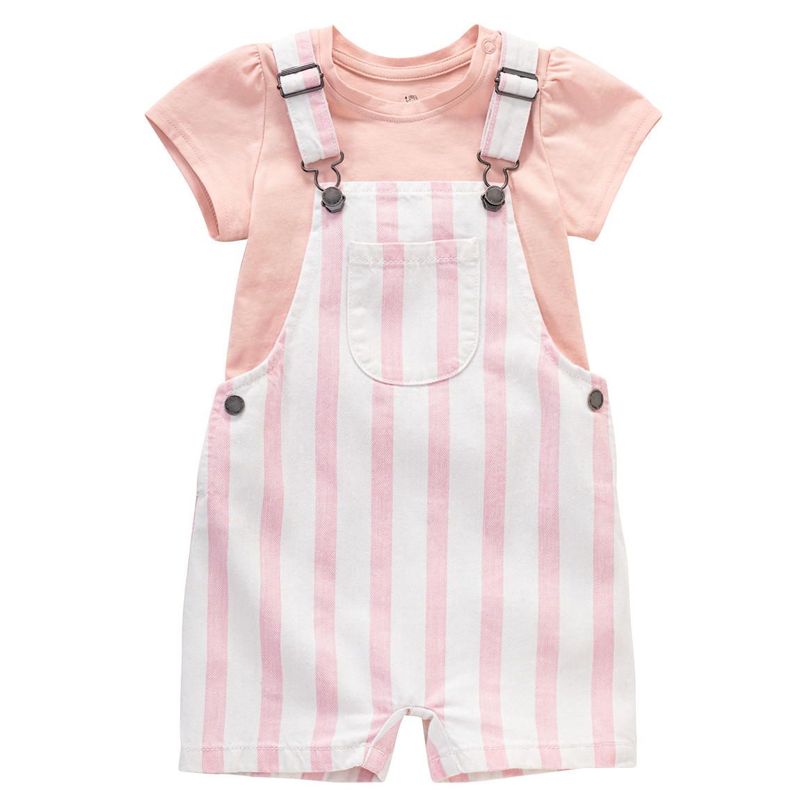 Baby Latzhose und T-Shirt im Set von Topomini