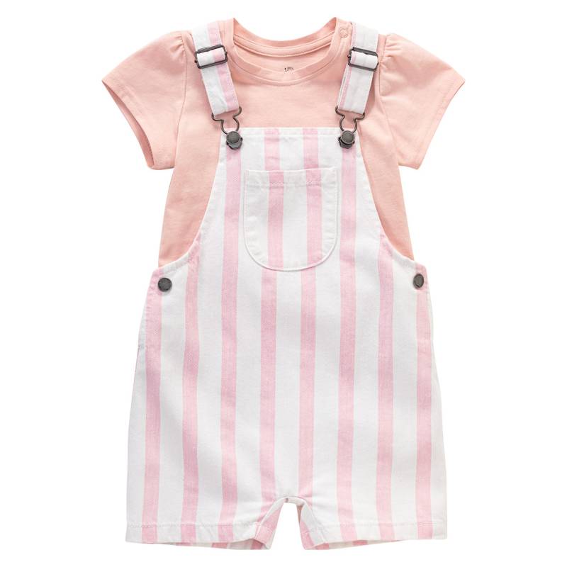 Baby Latzhose und T-Shirt im Set von Topomini