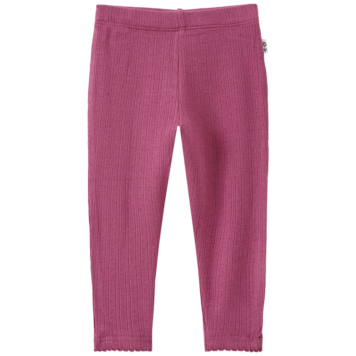 Baby Leggings mit Ajourmuster von Topomini