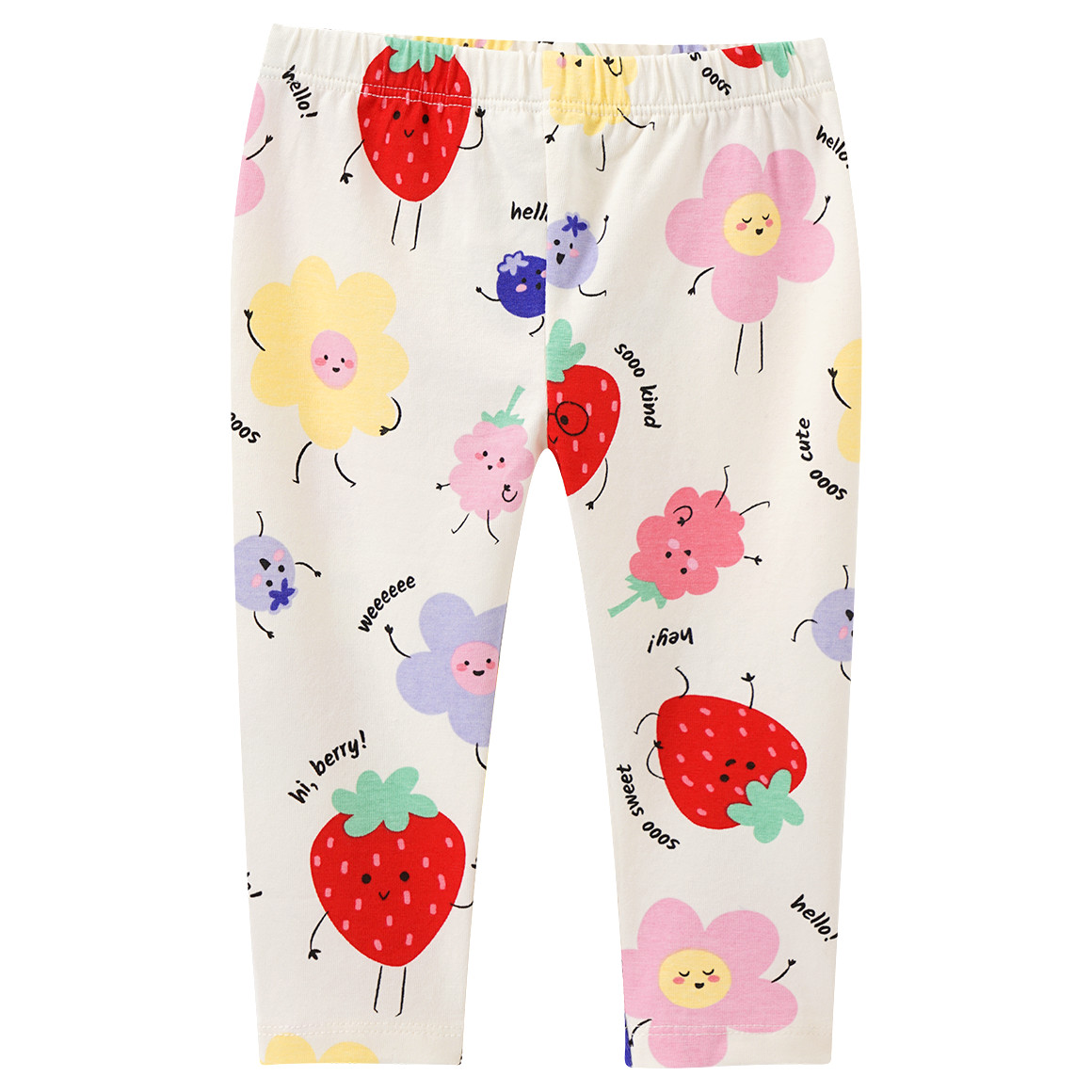 Baby Leggings mit Allover-Print Baby Leggings mit Allover-Print von Topomini