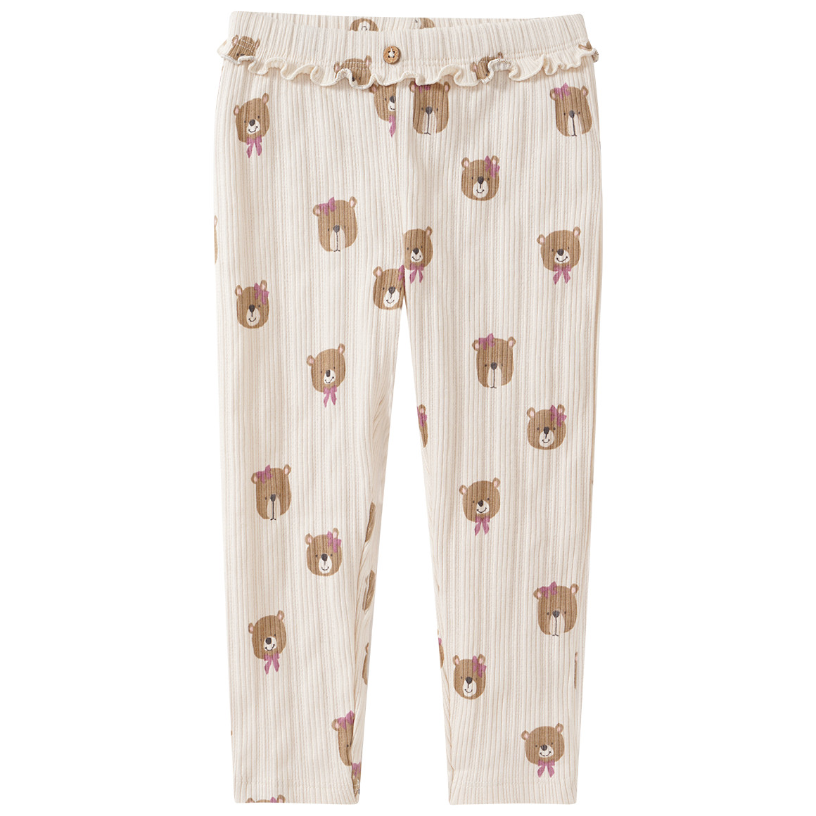 Baby Leggings mit Bären-Allover Baby Leggings mit Bären-Allover von Topomini