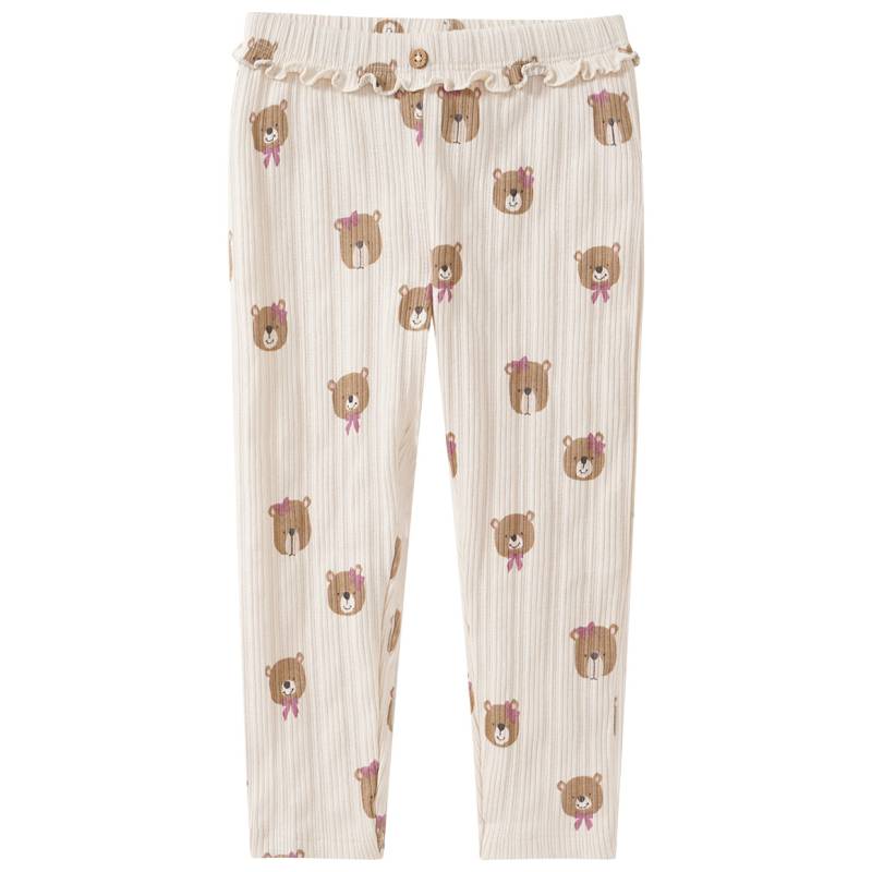 Baby Leggings mit Bären-Allover von Topomini