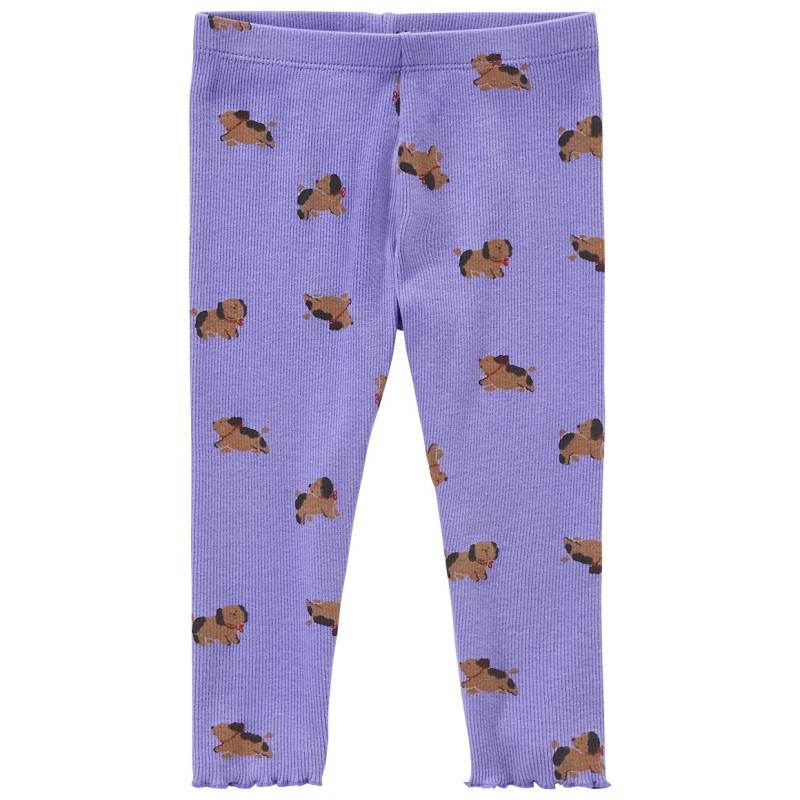 Baby Leggings mit Hunde-Allover von Topomini
