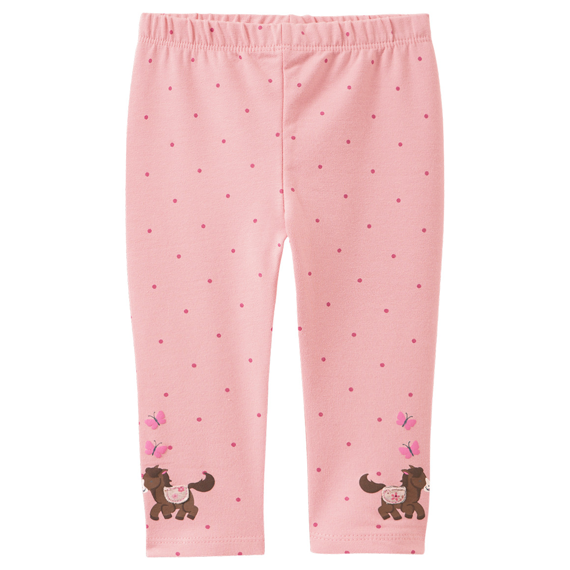 Baby Leggings mit Pferde-Print von Topomini
