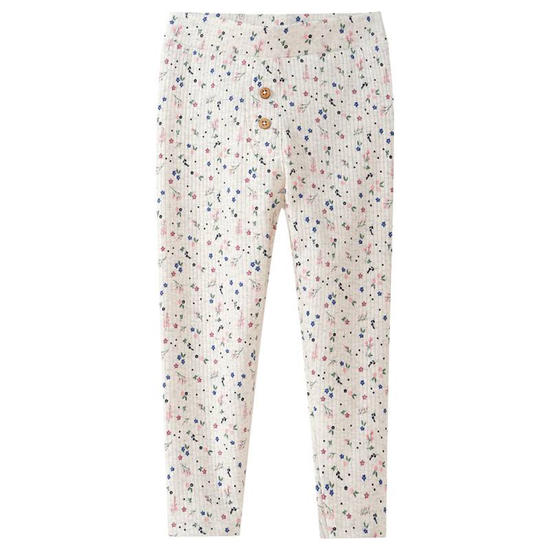 Baby Leggings mit Rippstruktur von Topomini