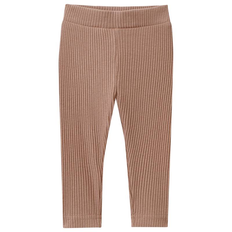Baby Leggings mit Rippstruktur von Topomini