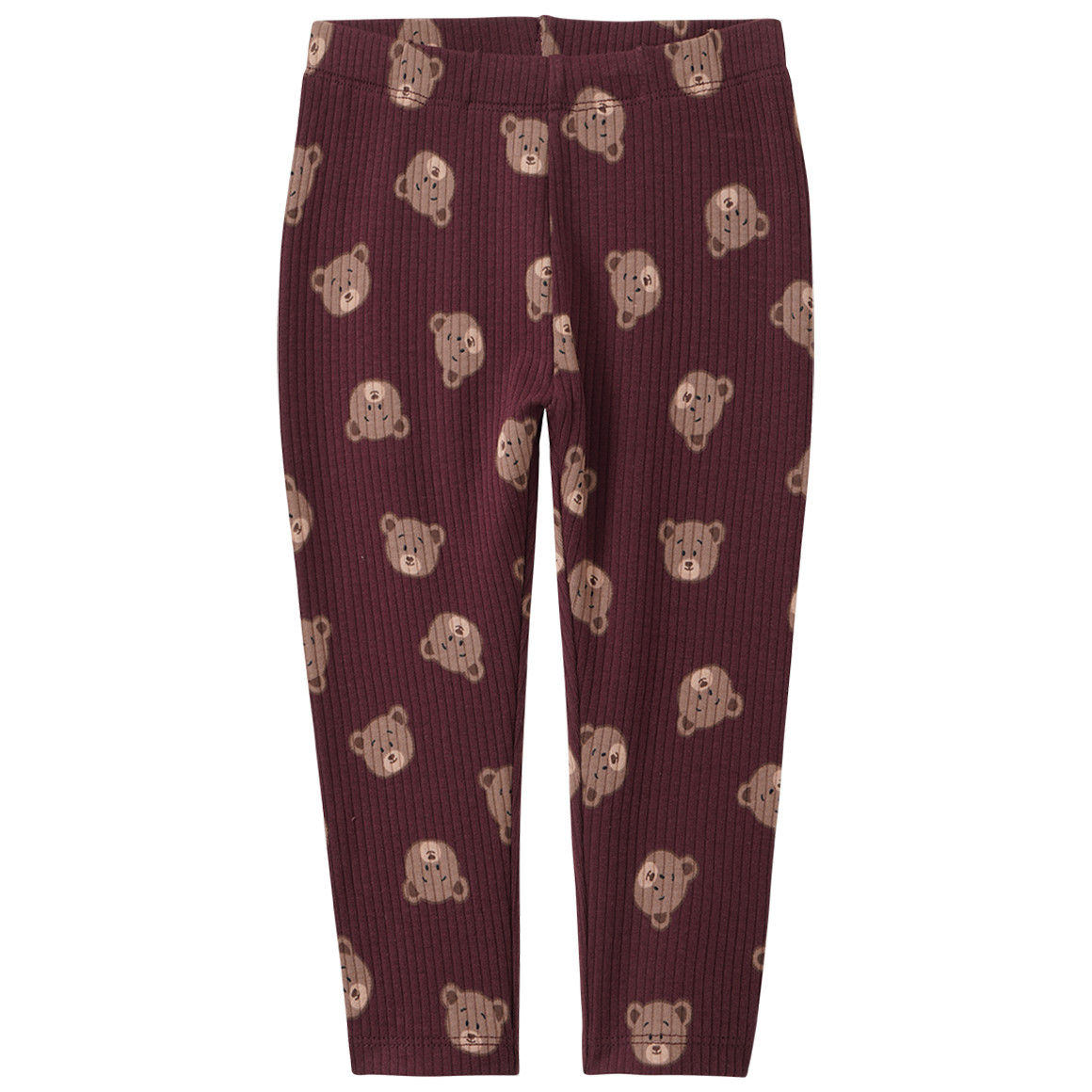 Baby Leggings mit Rippstruktur von Topomini