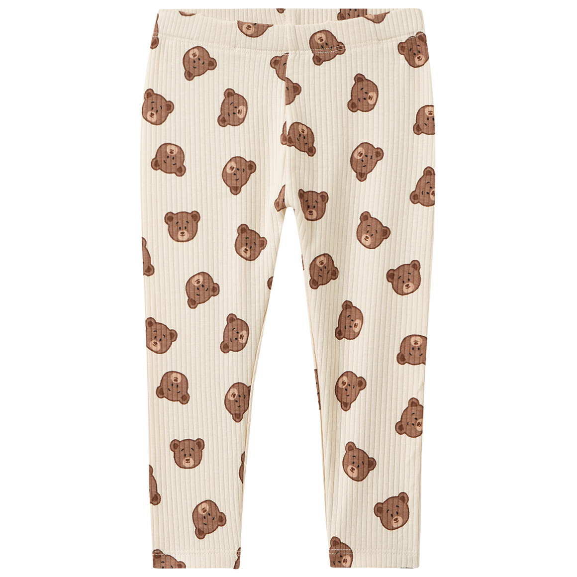 Baby Leggings mit Rippstruktur von Topomini