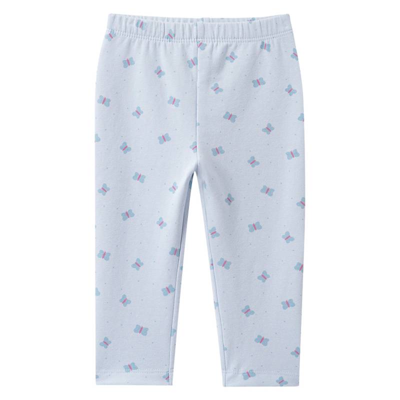 Baby Leggings mit Schmetterling-Allover von Topomini