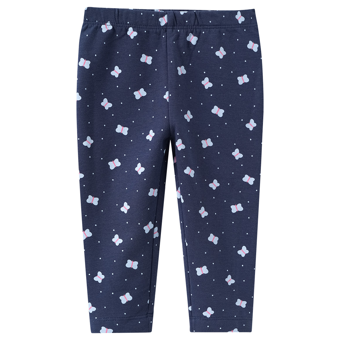 Baby Leggings mit Schmetterling-Allover von Topomini