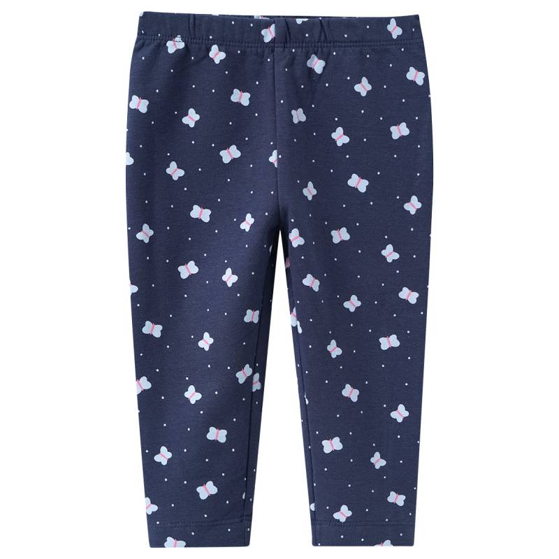 Baby Leggings mit Schmetterling-Allover von Topomini