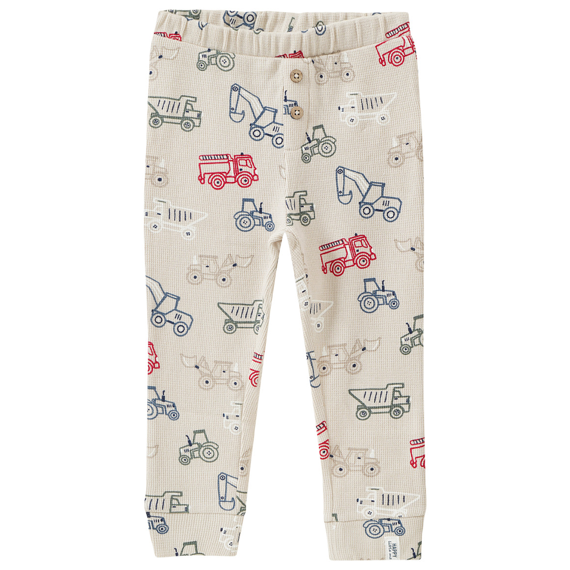 Baby Leggings mit Waffelstruktur von Topomini