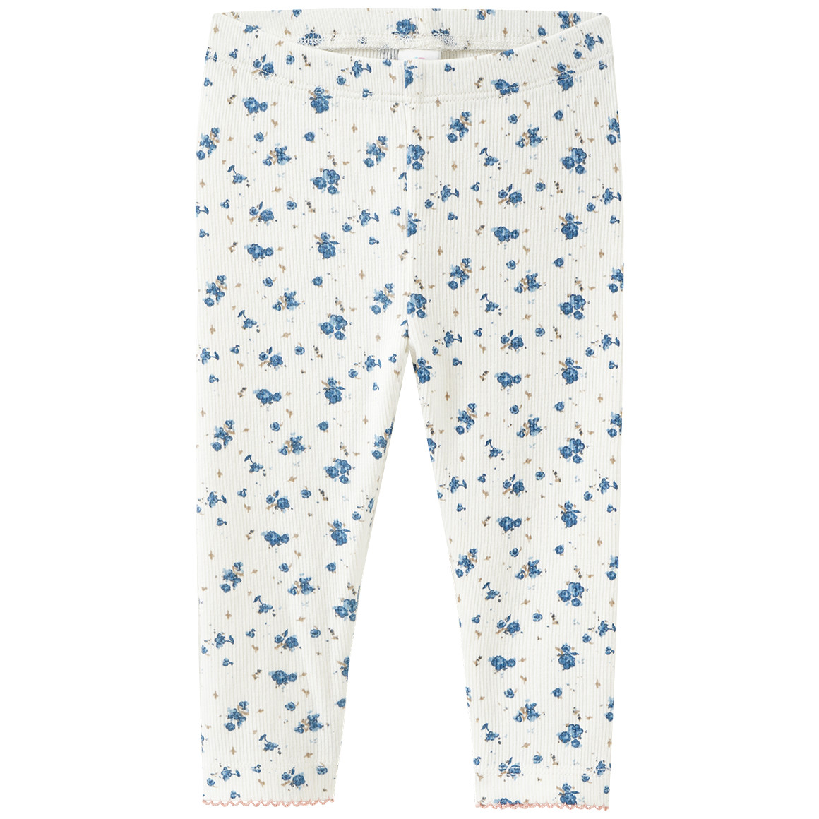 Baby Leggings mit gerippter Struktur von Topomini