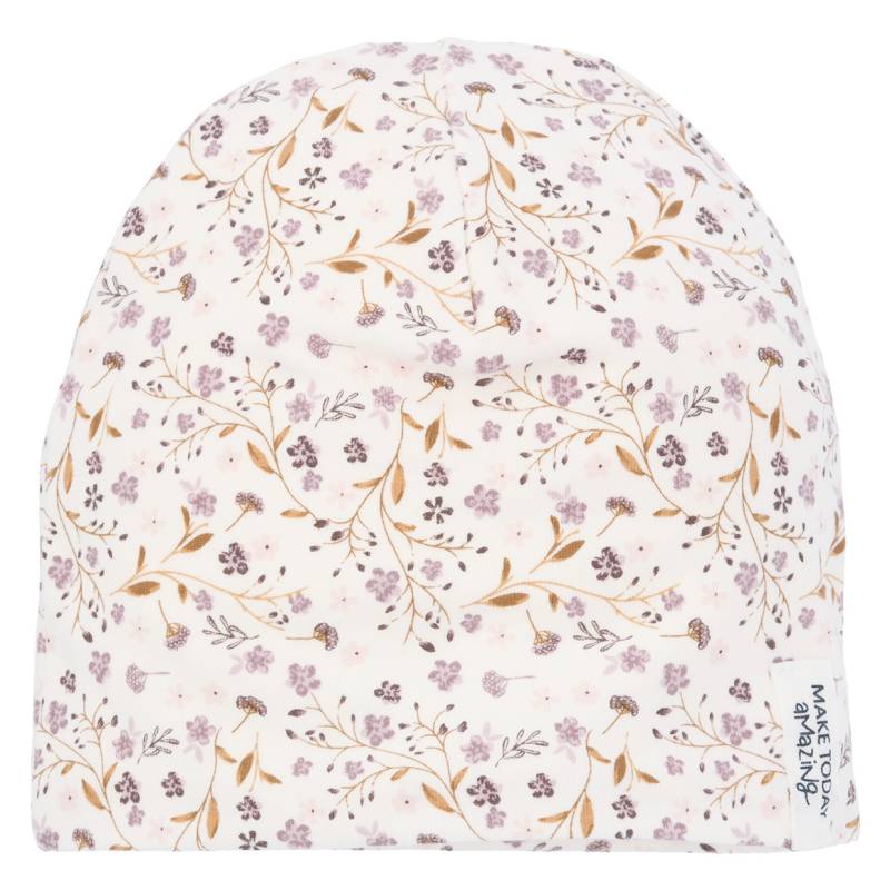 Baby Mütze mit Blümchen Baby Mütze mit Blümchen von Topomini