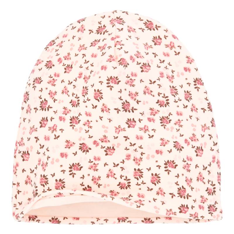 Baby Mütze mit Blumen allover von Topomini