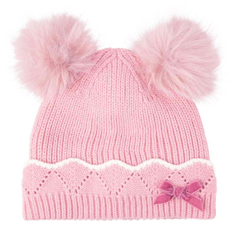 Baby Mütze mit Bommel Baby Mütze mit Bommel von Topomini