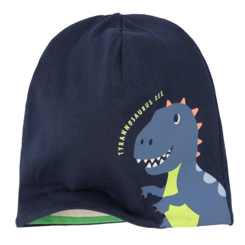 Baby Mütze mit Dino-Motiv von Topomini