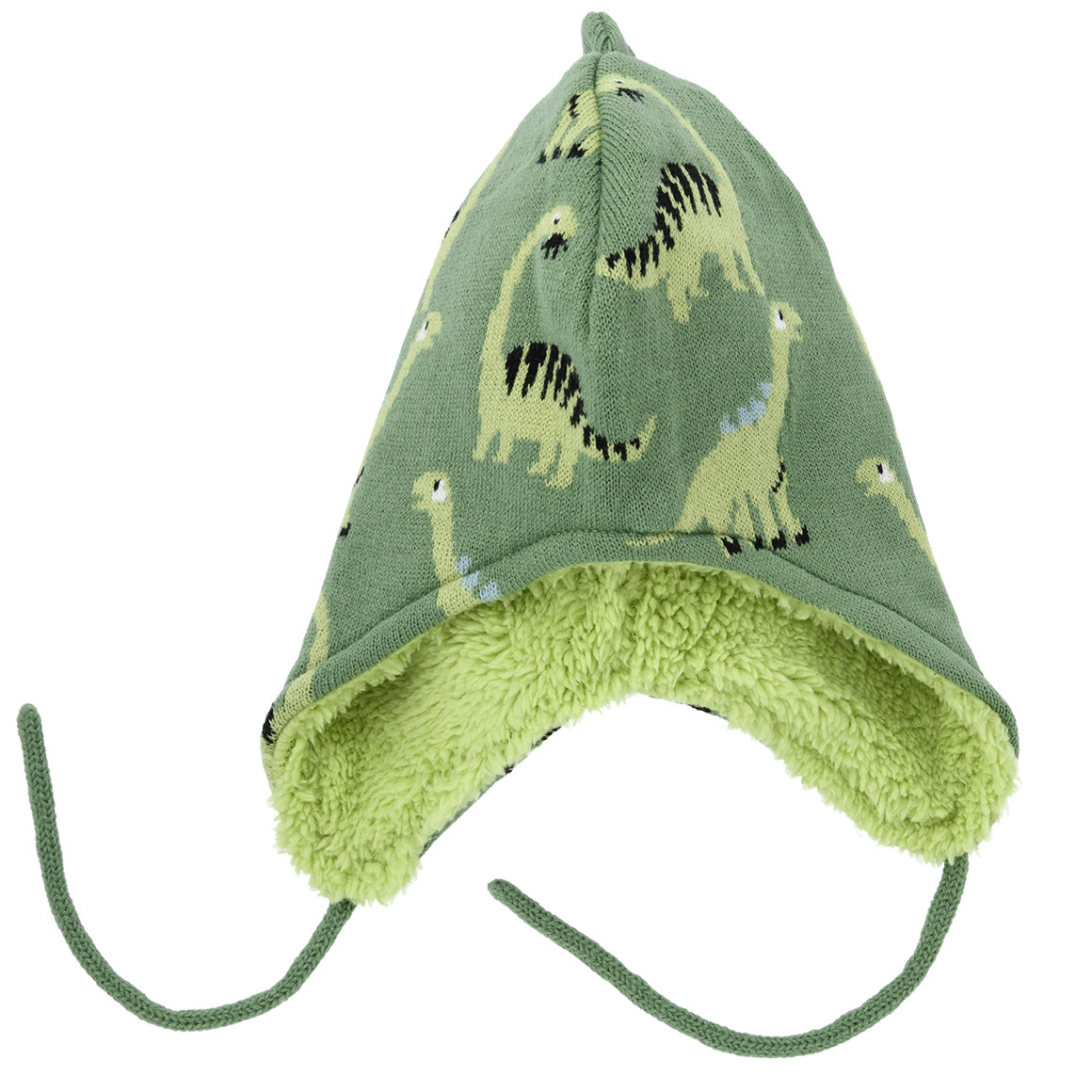 Baby Mütze mit Dino-Motiv von Topomini