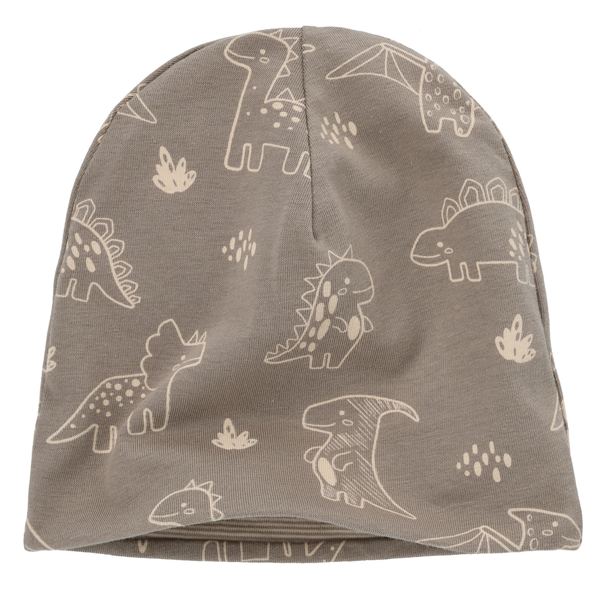 Baby Mütze mit Dino-Motiven Baby Mütze mit Dino-Motiven von Topomini