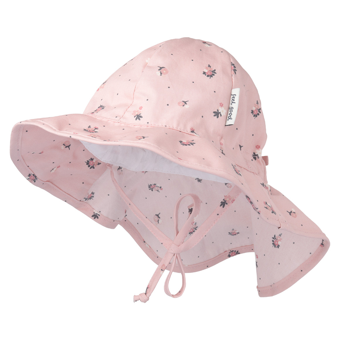 Baby Mütze mit Nackenschutz Baby Mütze mit Nackenschutz von Topomini