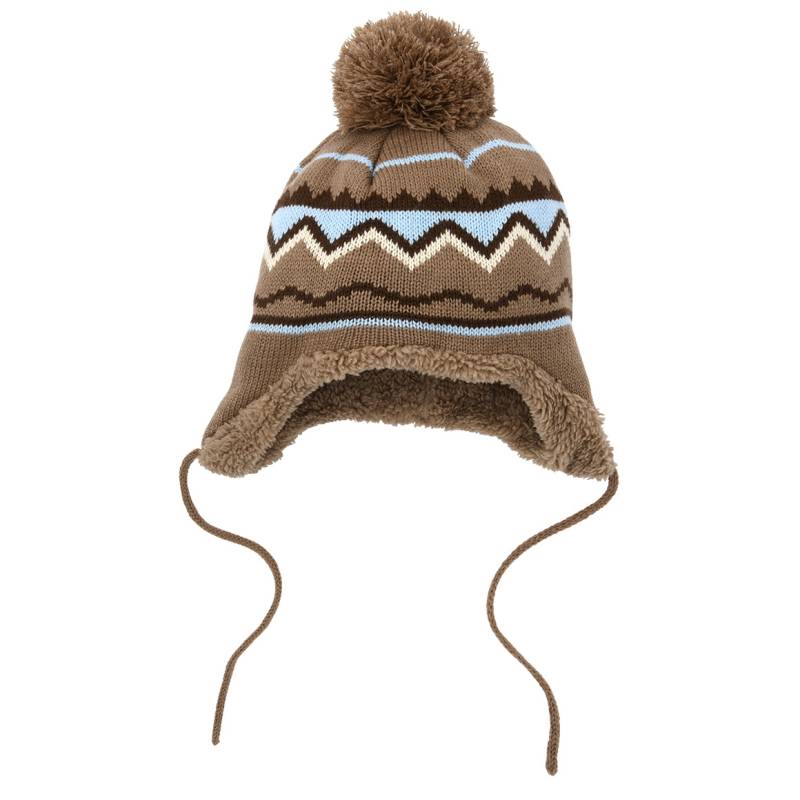 Baby Mütze mit Norweger-Muster von Topomini