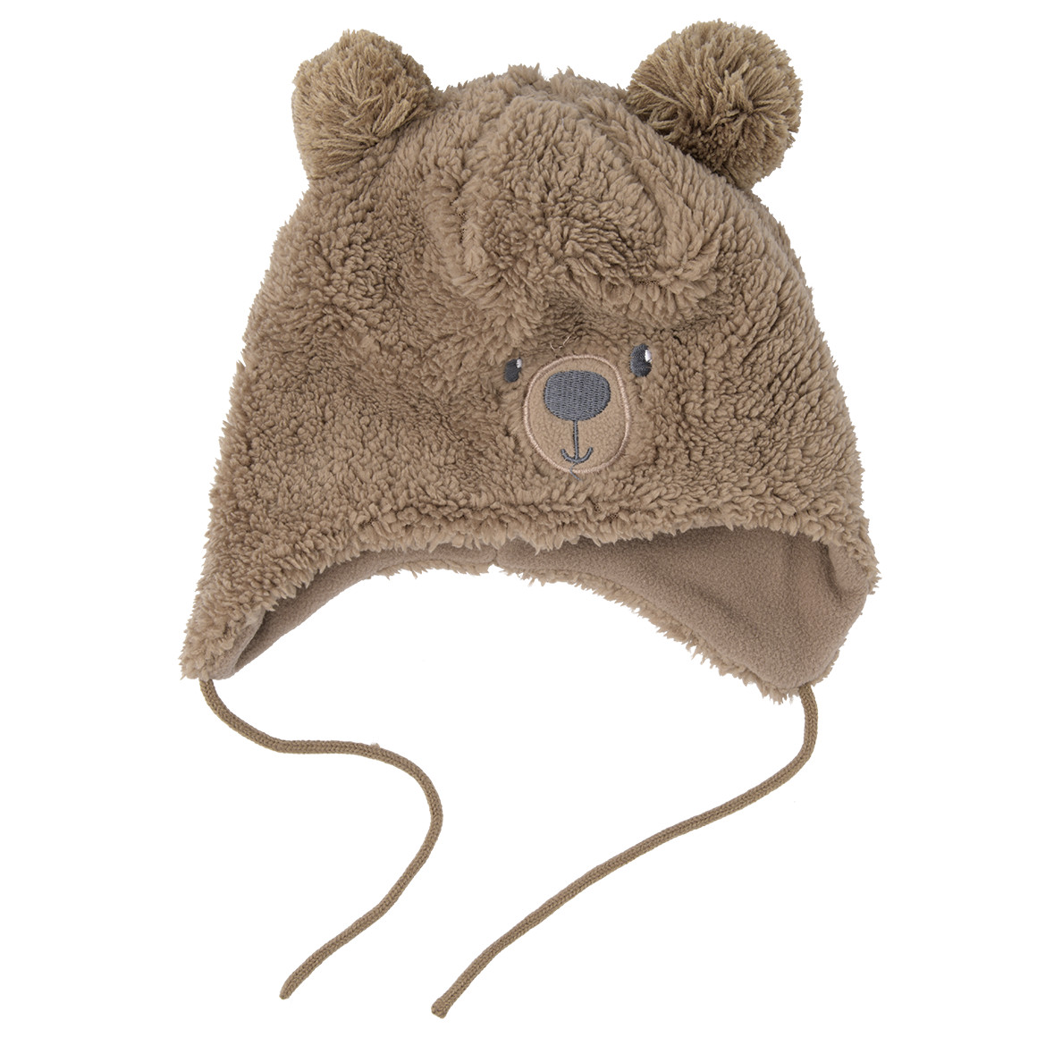 Baby Mütze mit Plüsch von Topomini