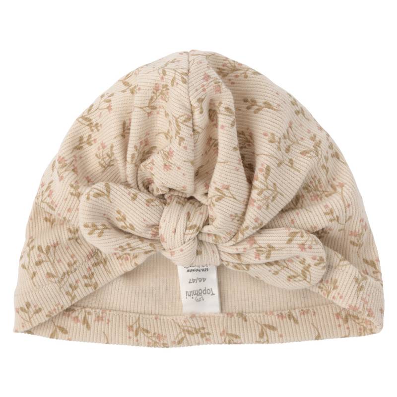 Baby Mütze mit Rippstruktur von Topomini