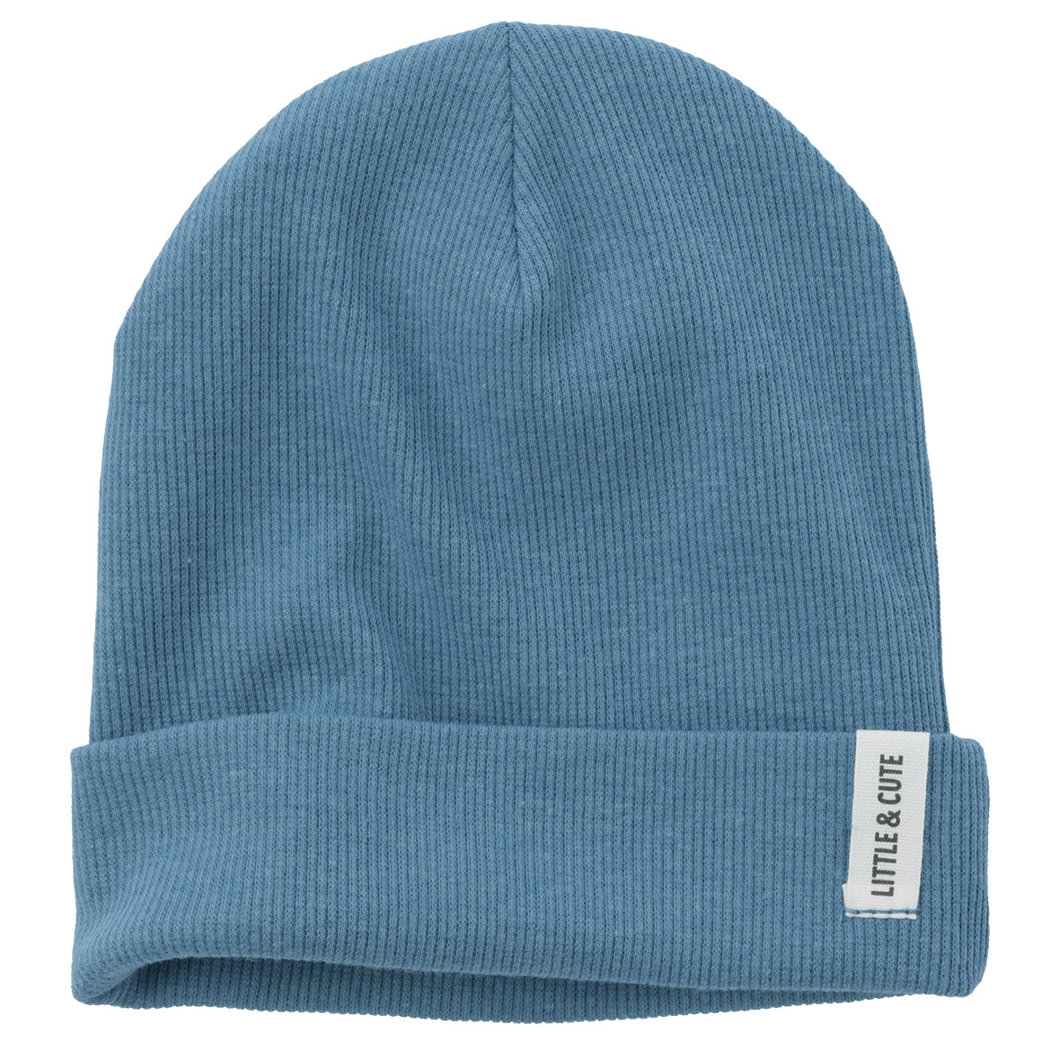 Baby Mütze mit Rippstruktur von Topomini