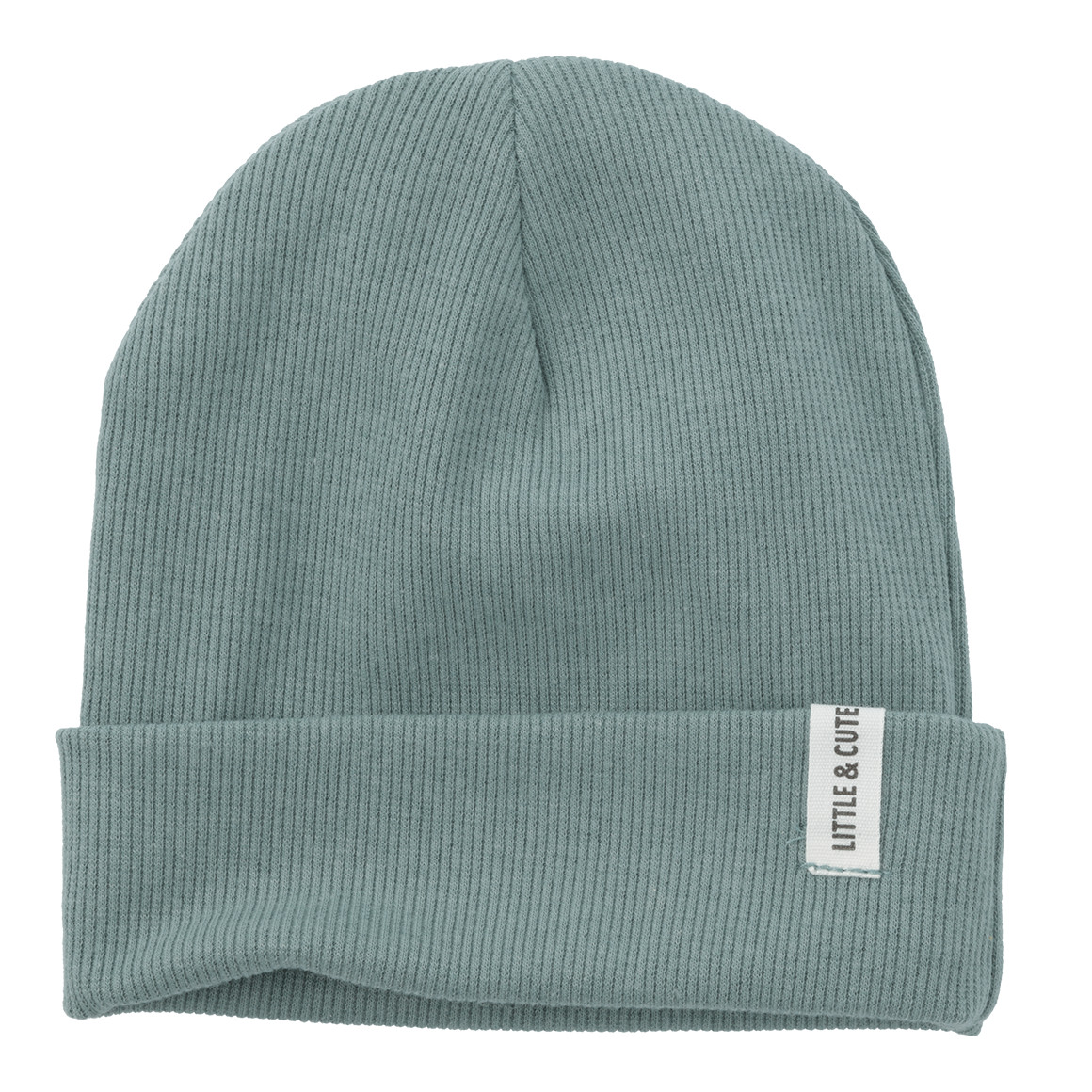 Baby Mütze mit Rippstruktur von Topomini