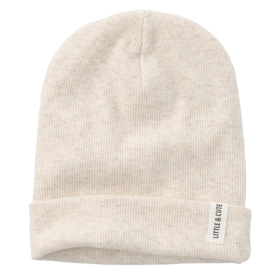 Baby Mütze mit Rippstruktur von Topomini