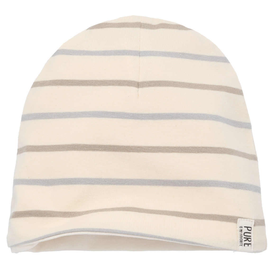 Baby Mütze mit Streifen von Topomini