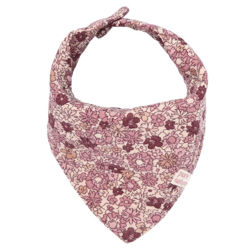 Baby Musselin-Bandana mit Blümchen Baby Musselin-Bandana mit Blümchen von Topomini