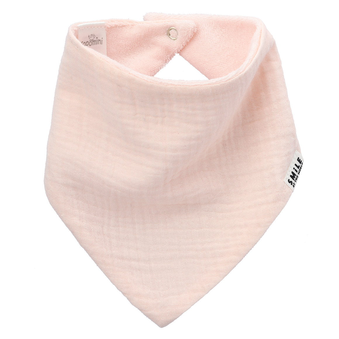 Baby Musselin-Bandana mit Frottee-Innenseite Baby Musselin-Bandana mit Frottee-Innenseite von Topomini