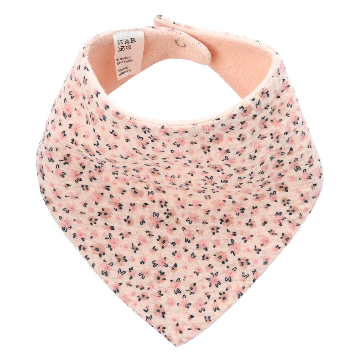 Baby Musselin-Bandana mit Frottee-Innenseite von Topomini