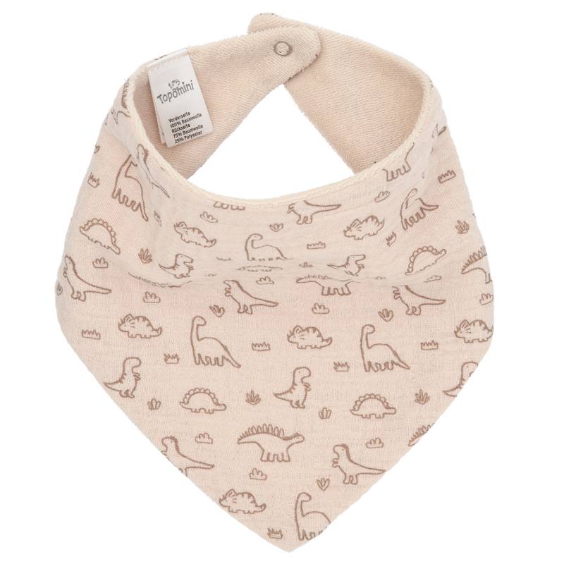 Baby Musselin-Bandana mit Frottee-Innenseite von Topomini