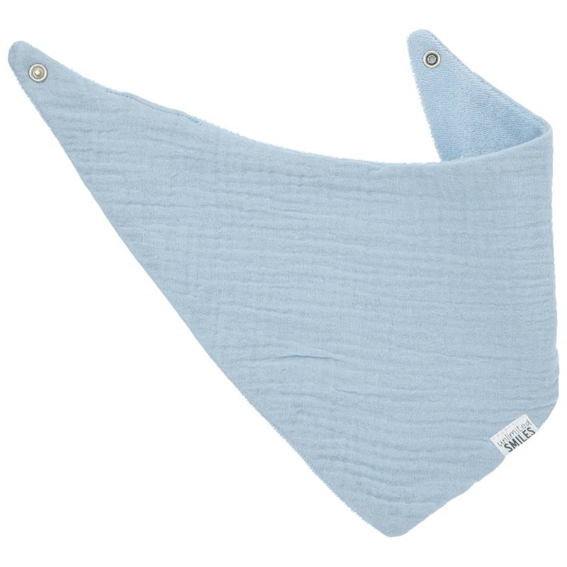 Baby Musselin-Bandana mit Frottee von Topomini