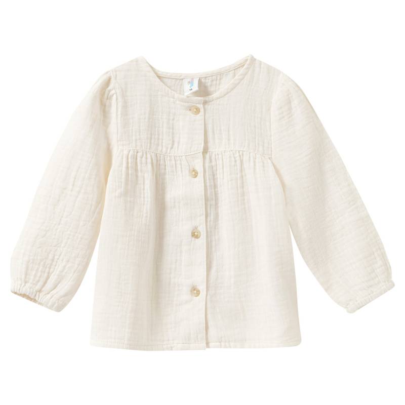Baby Musselin-Bluse aus Bio-Baumwolle von Topomini