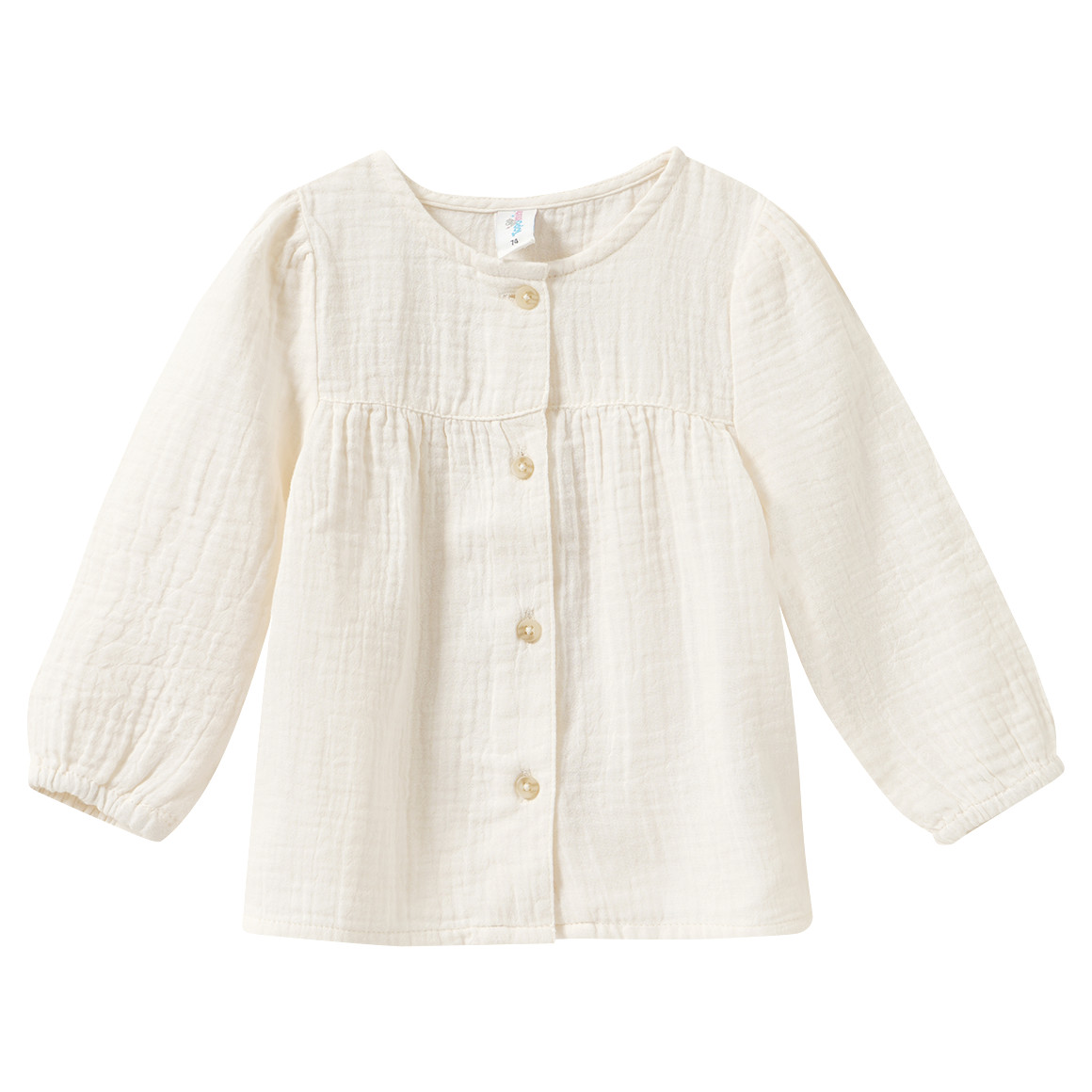 Baby Musselin-Bluse aus Bio-Baumwolle von Topomini