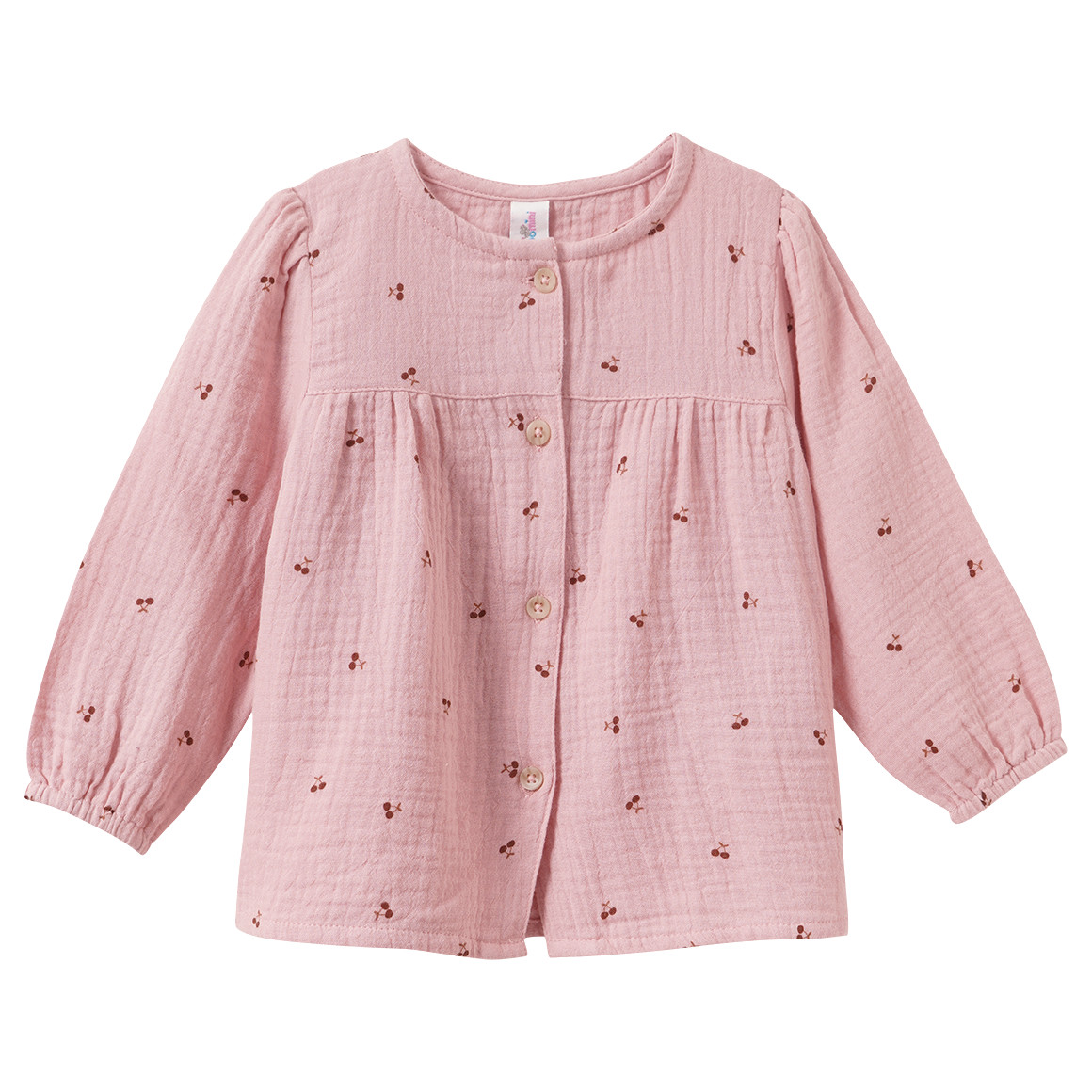 Baby Musselin-Bluse aus Bio-Baumwolle von Topomini