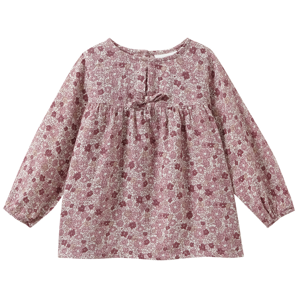 Baby Musselin-Bluse im Millefleur-Design von Topomini