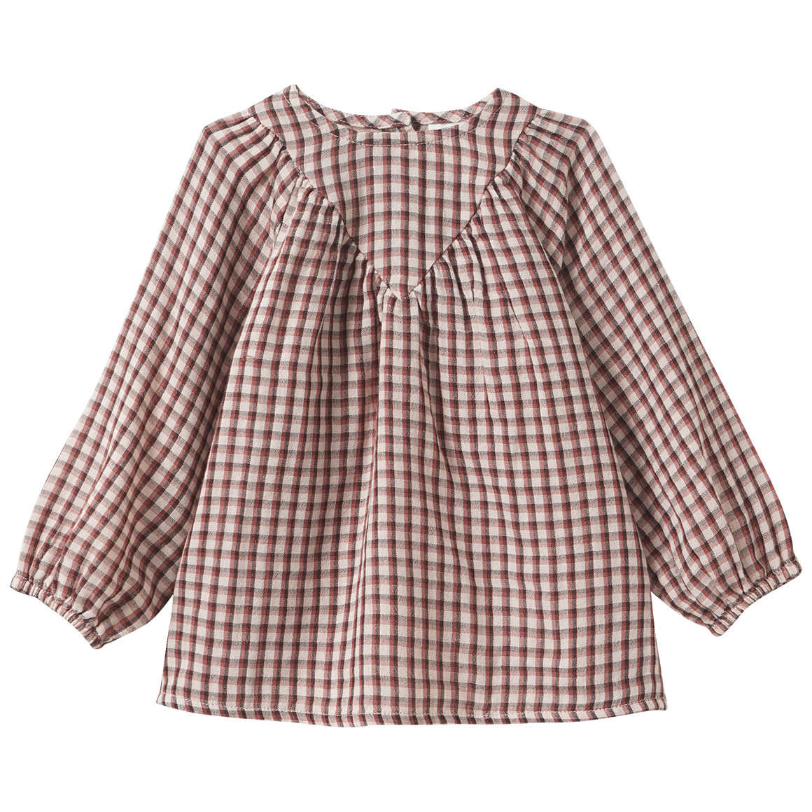 Baby Musselin-Bluse mit Bio-Baumwolle von Topomini