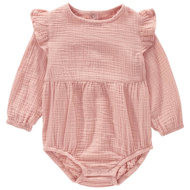 Baby Musselin-Body mit Volants von Topomini