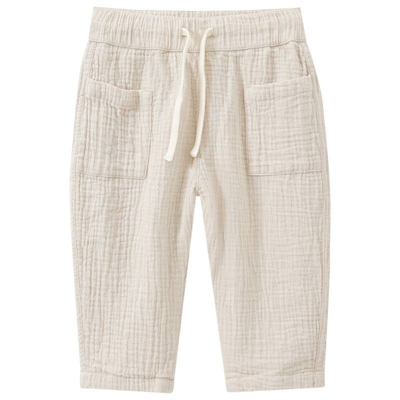 Baby Musselin-Hose mit Elastikbund von Topomini