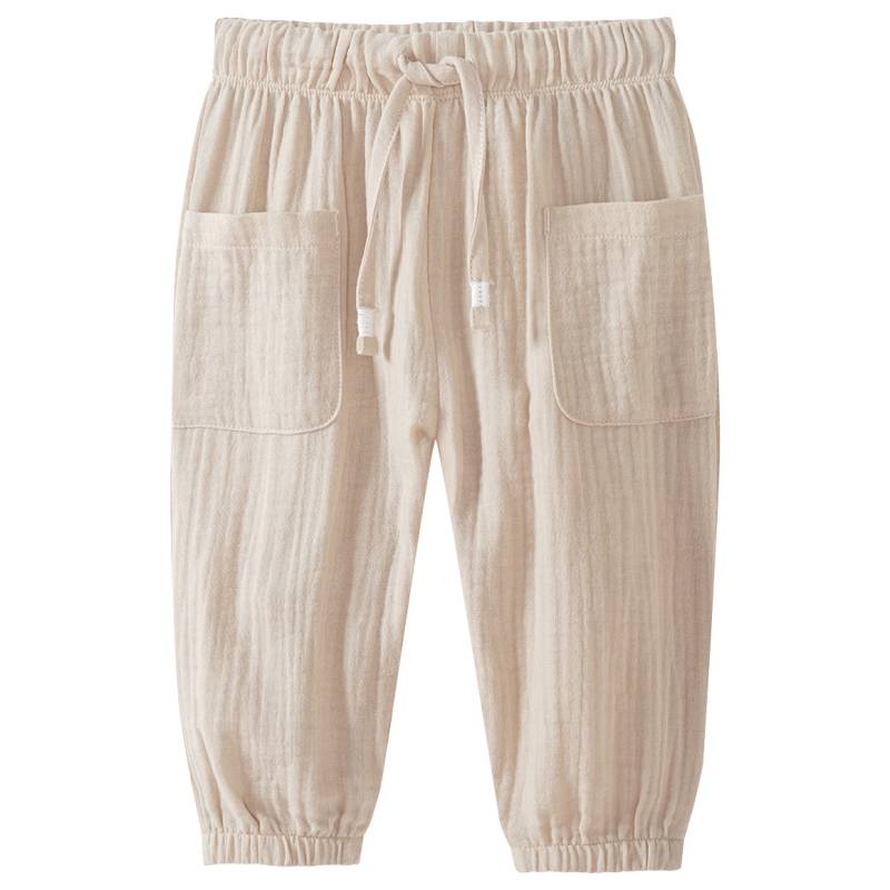 Baby Musselin-Hose mit Tunnelzug von Topomini