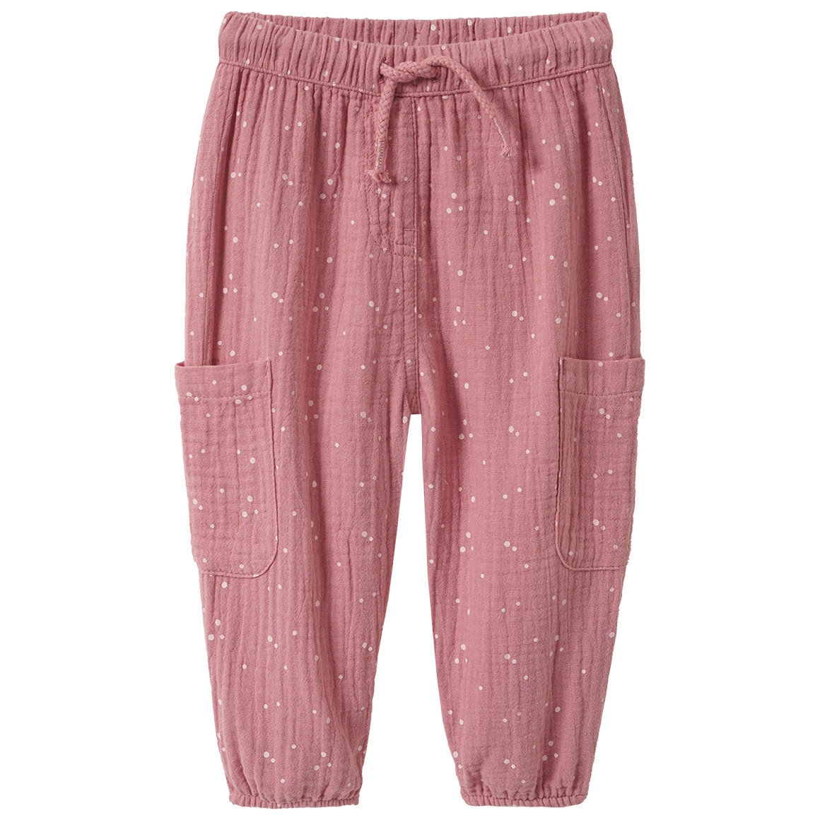 Baby Musselin-Hose mit Tunnelzug von Topomini