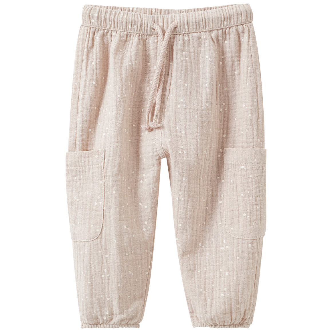 Baby Musselin-Hose mit Tunnelzug von Topomini