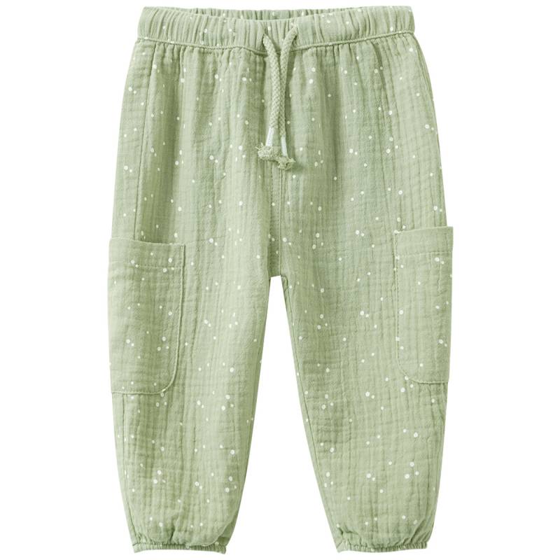 Baby Musselin-Hose mit Tunnelzug von Topomini